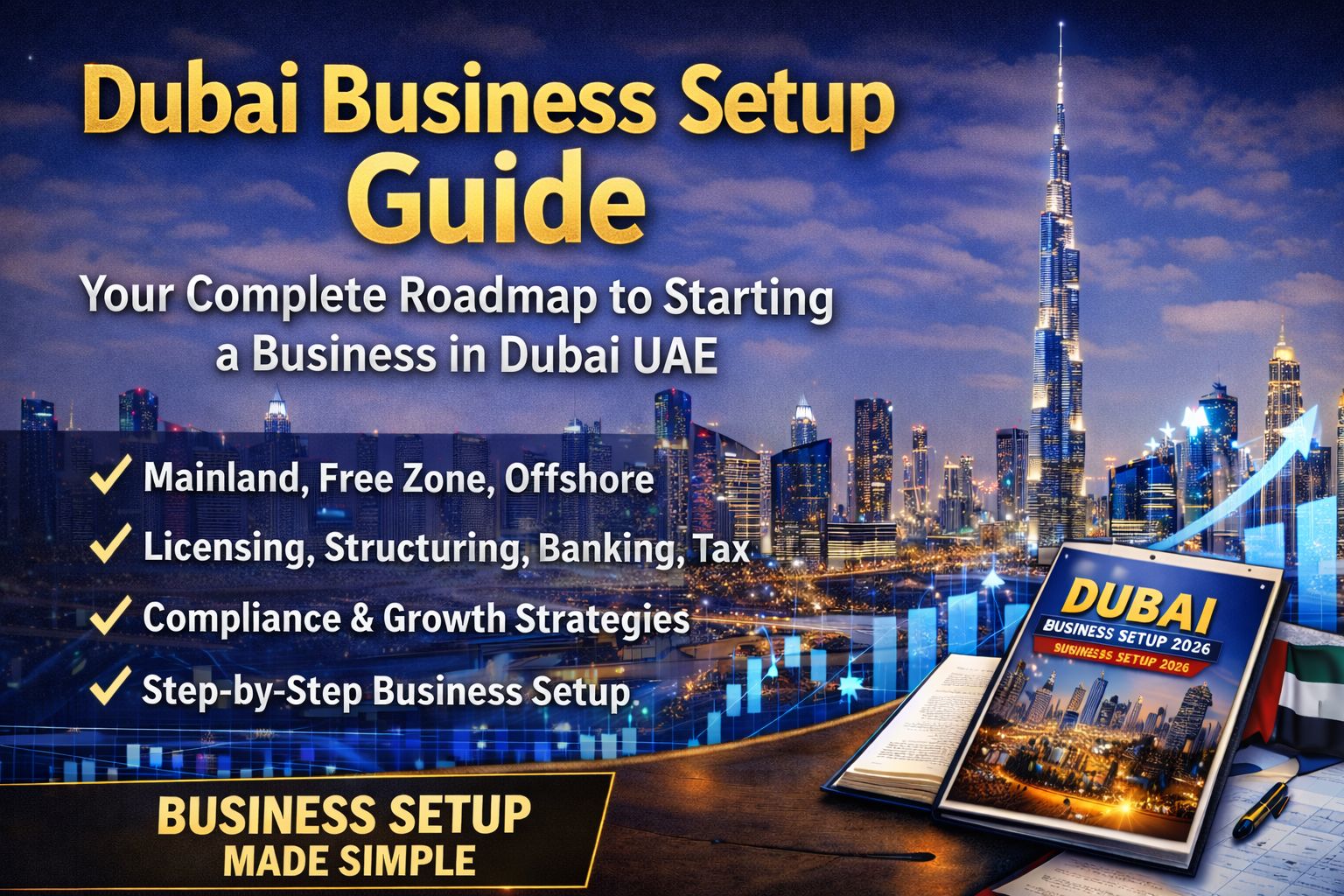 Dubai Business Setup – The Complete Step-by-Step Guide to Starting a Company in Dubai UAE
