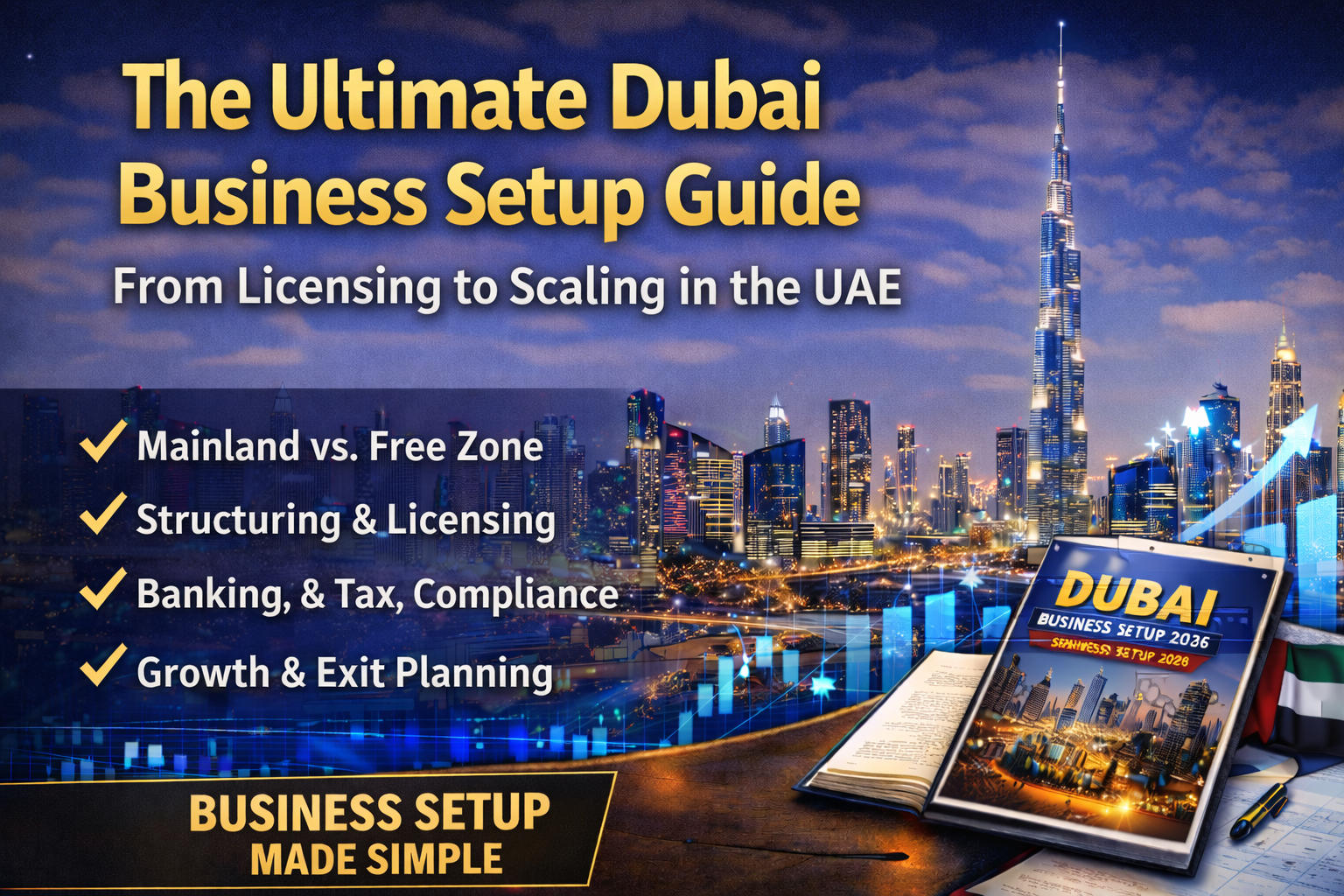 Dubai Business Setup – The Complete Step-by-Step Guide to Starting a Company in Dubai UAE